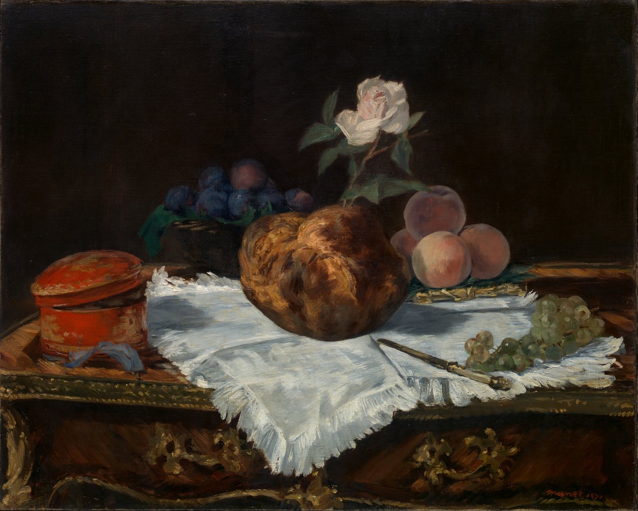 The Brioche by Édouard Manet