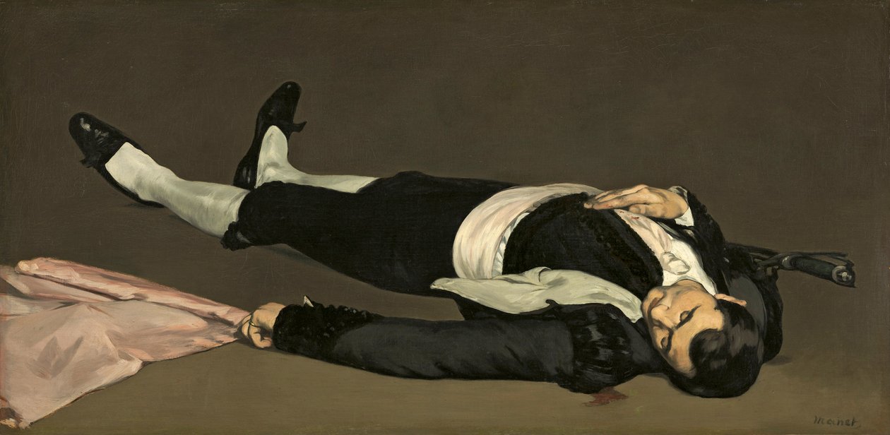 The Dead Toreador by Édouard Manet