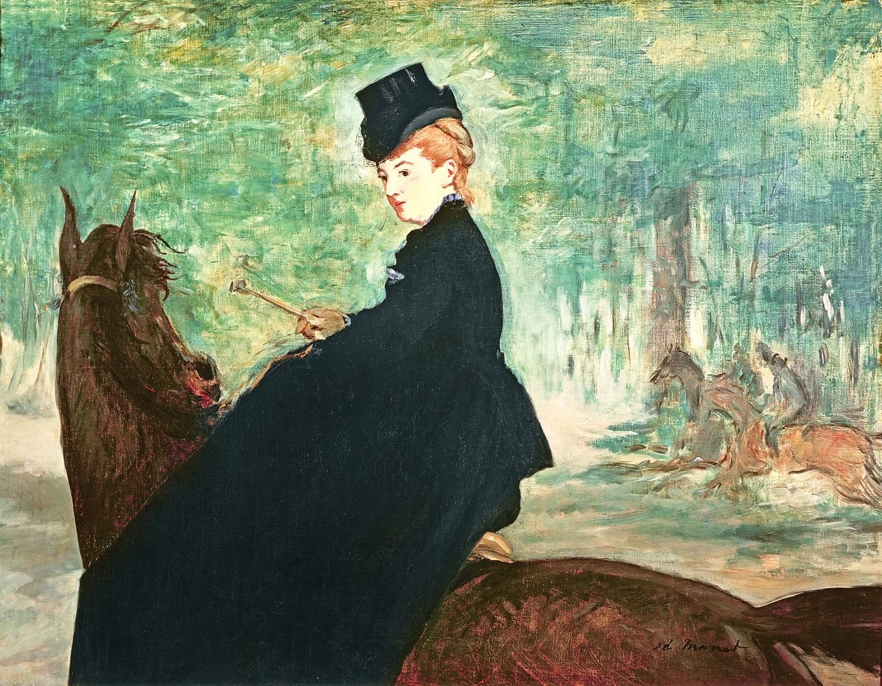 The Horsewoman by Édouard Manet