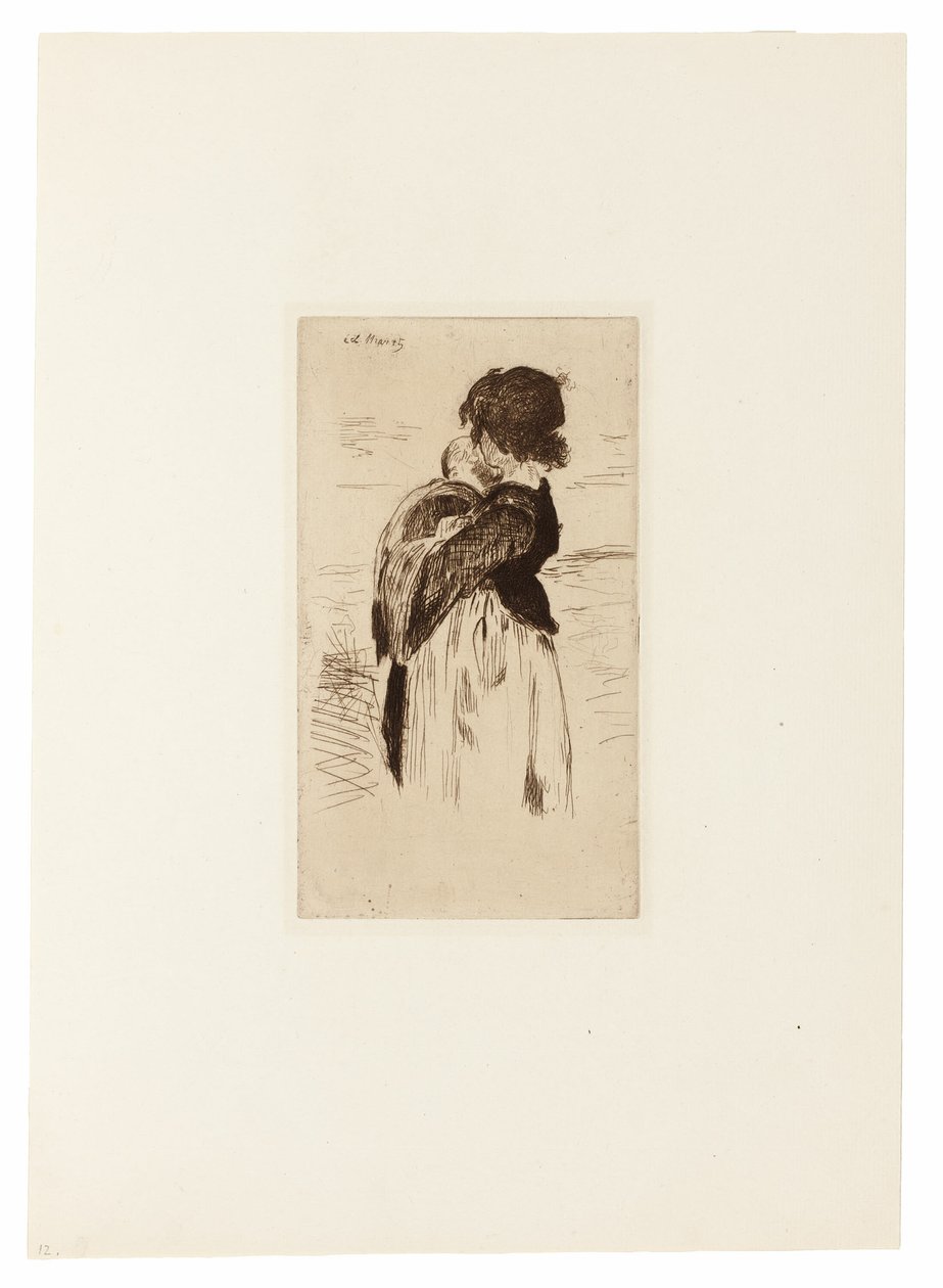 The Little Girl by Édouard Manet