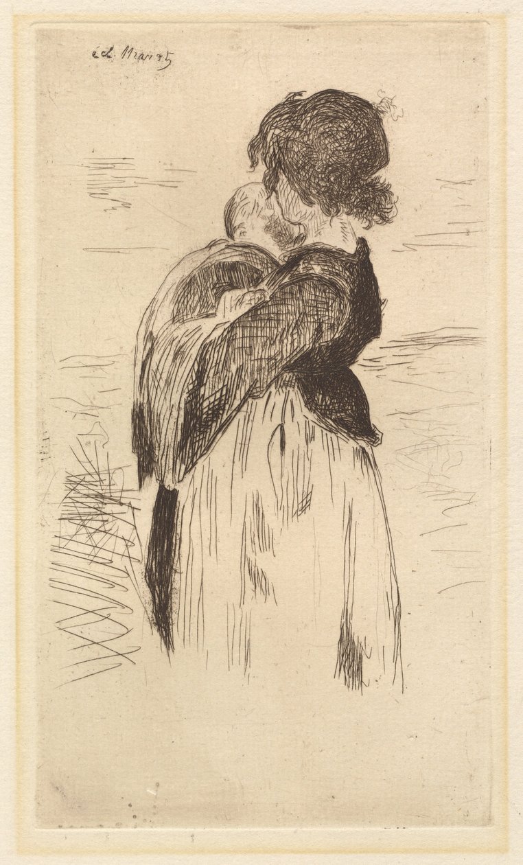 The Little Girl by Édouard Manet