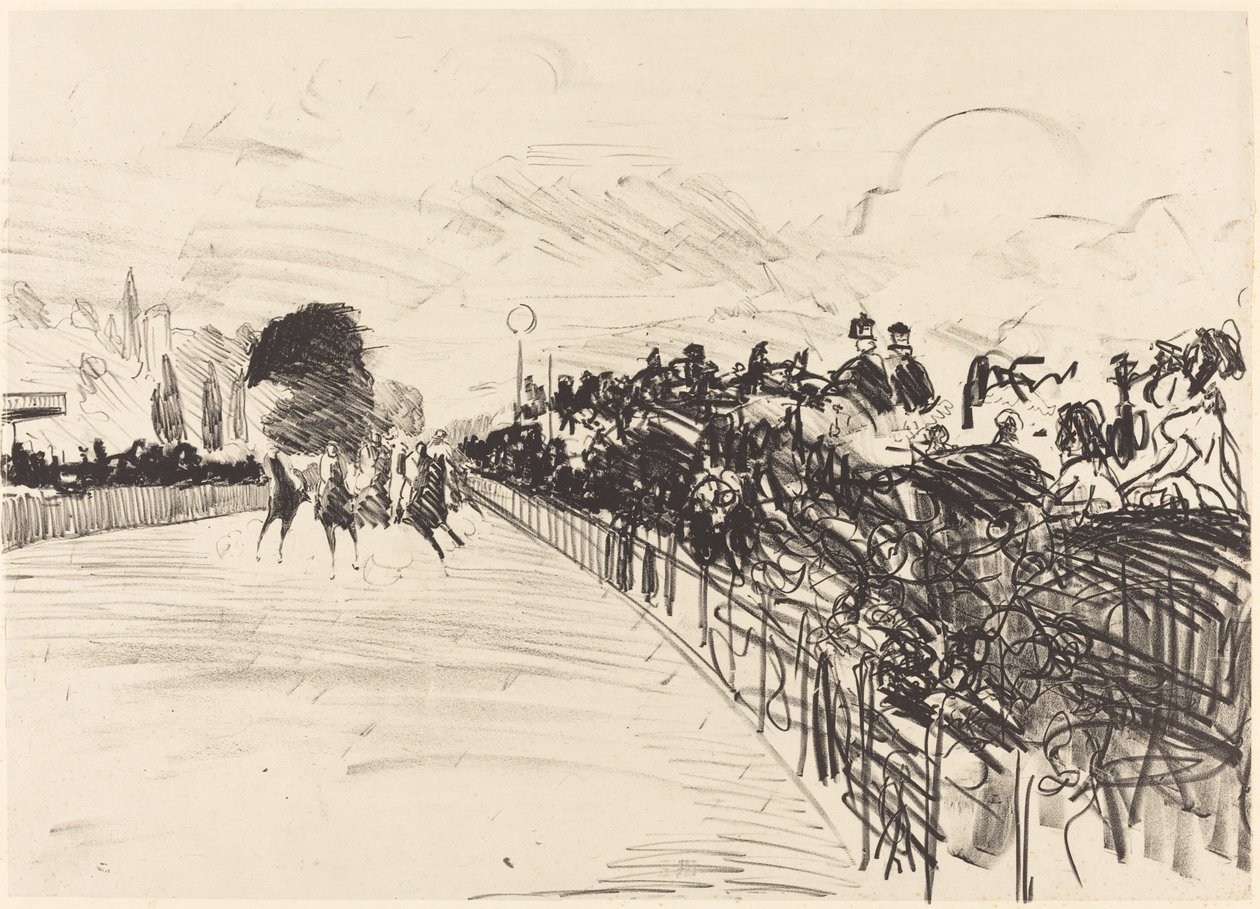 The Races by Édouard Manet