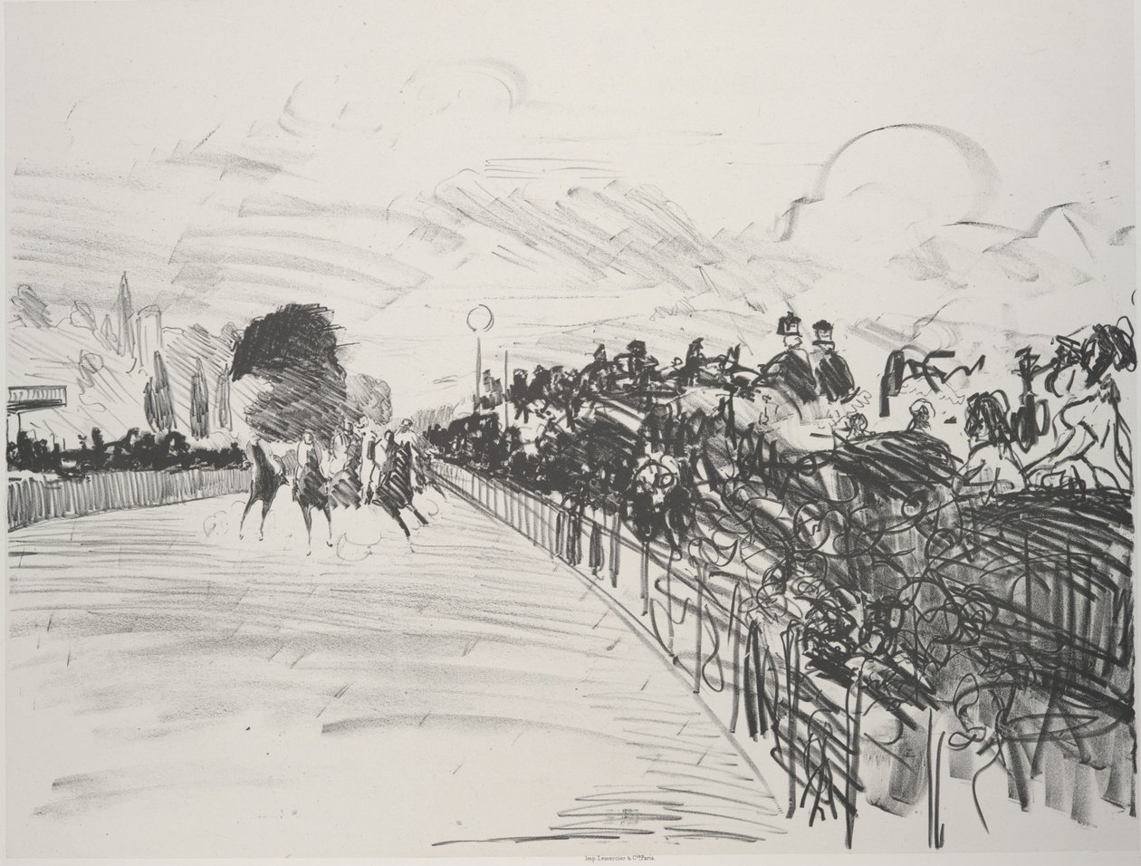 The Races by Édouard Manet