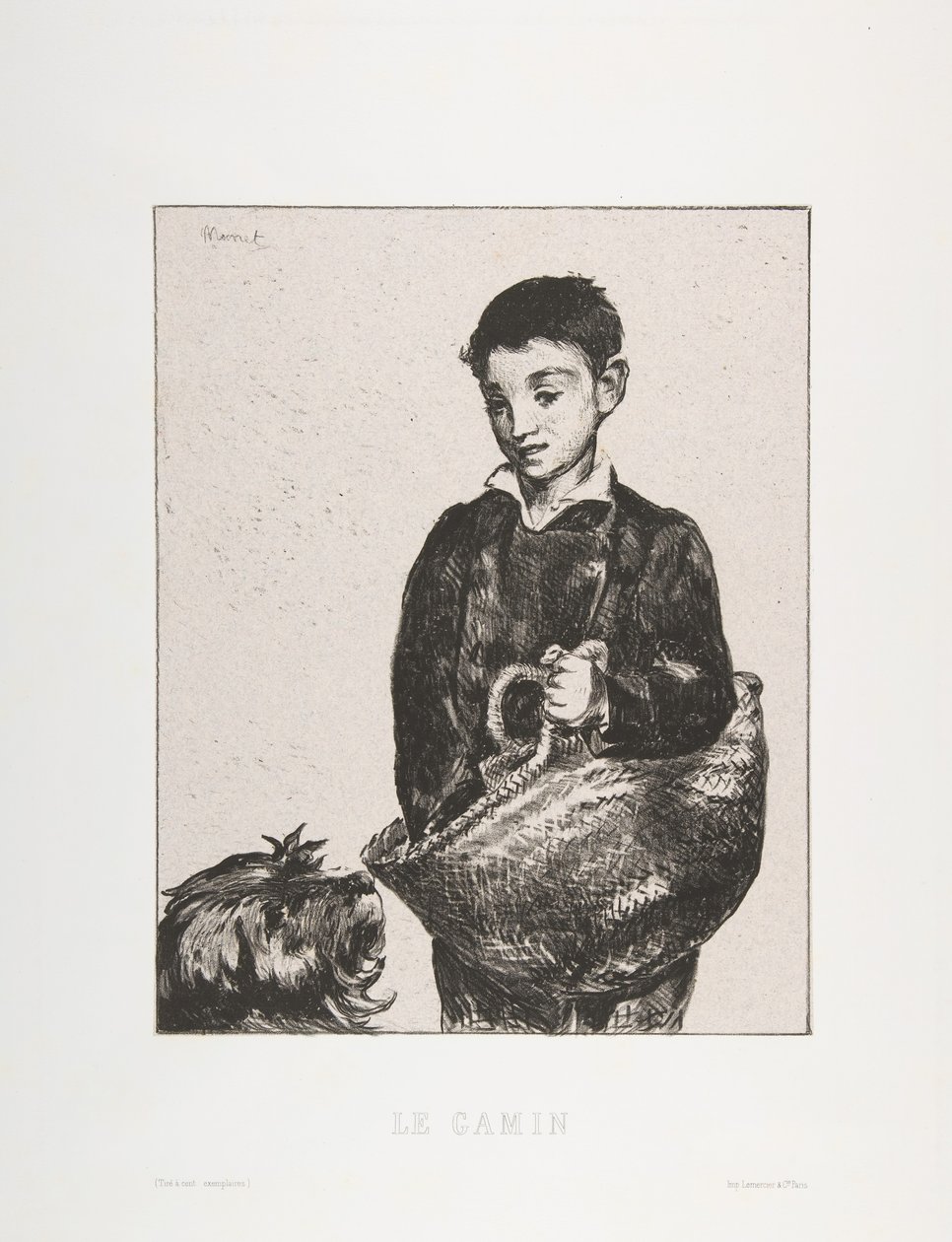 The Urchin by Édouard Manet