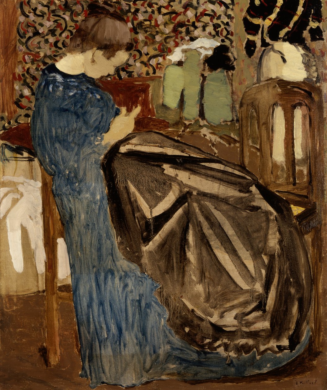A Seamstress by Edouard Vuillard