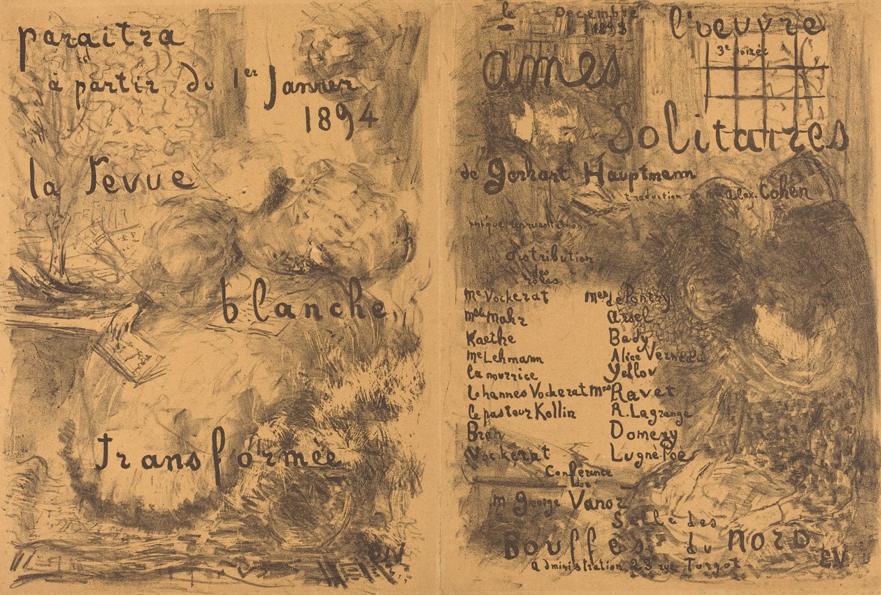 Lonely Souls by Edouard Vuillard