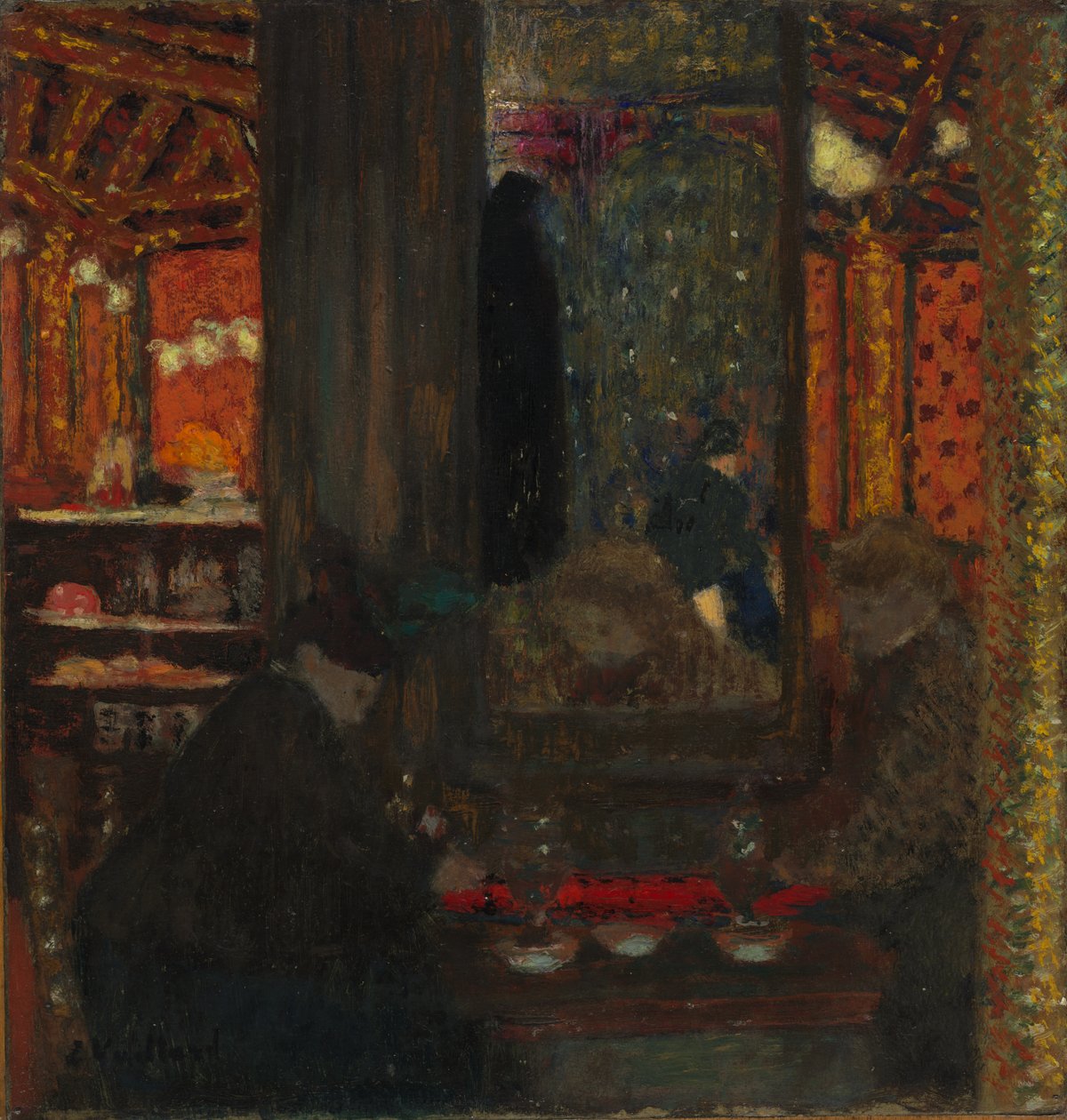 At the Café by Edouard Vuillard