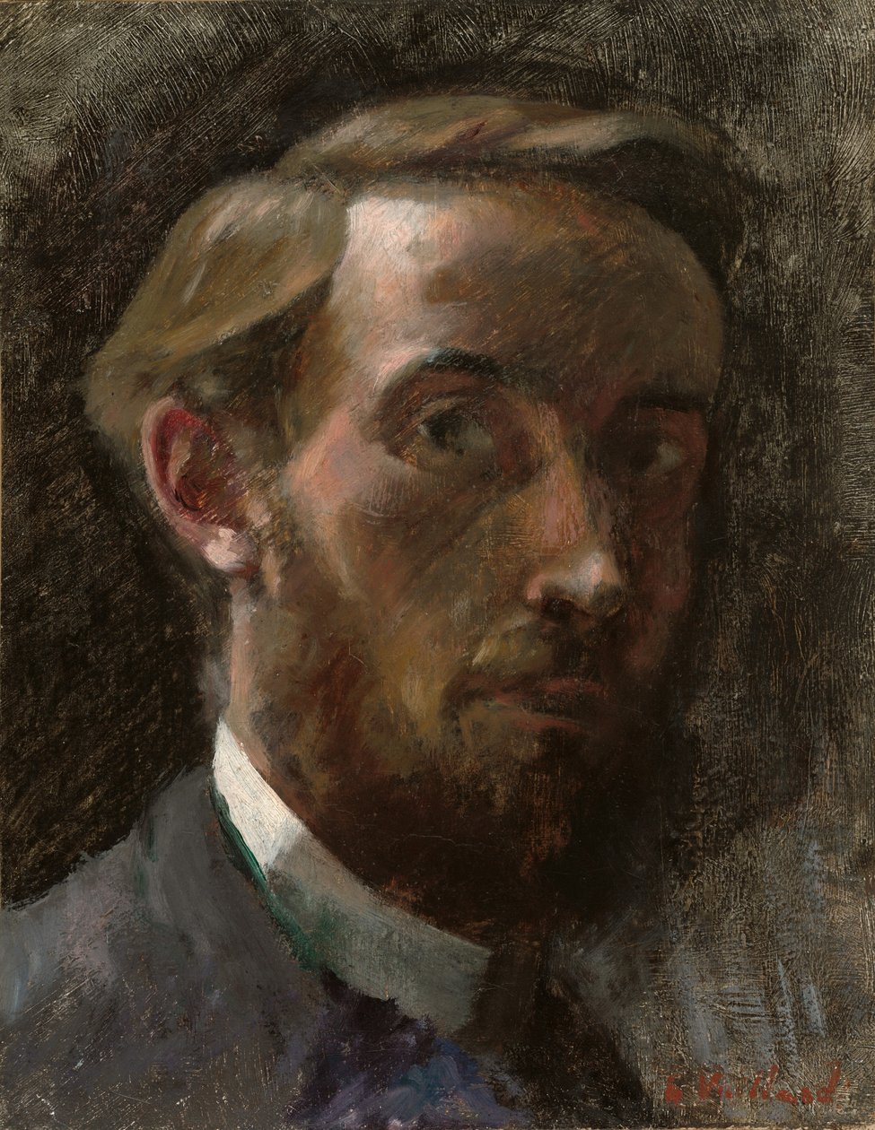 Self-Portrait, Aged 21 by Edouard Vuillard