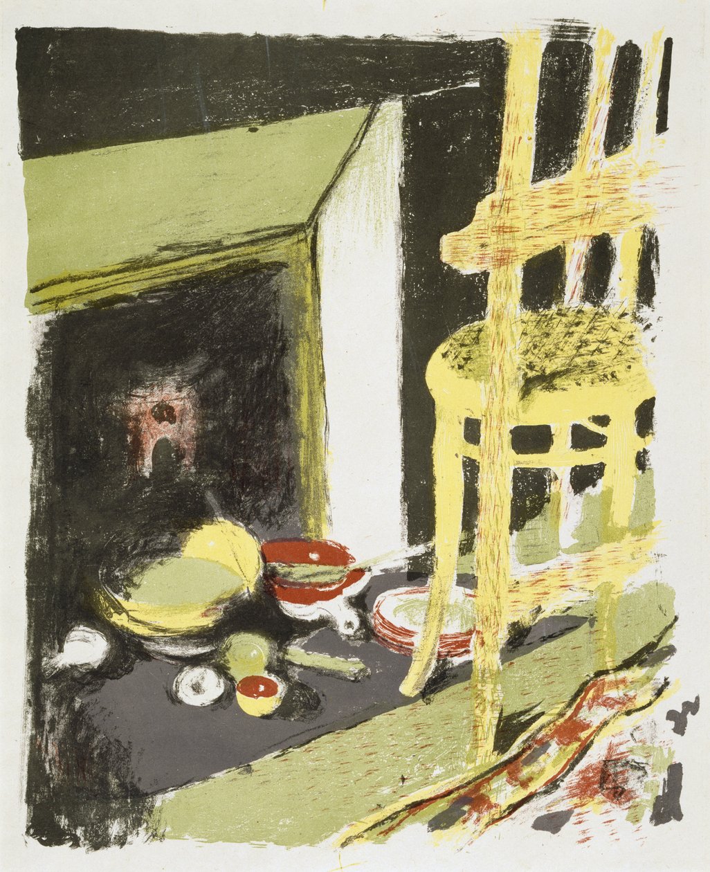 The Hearth by Edouard Vuillard
