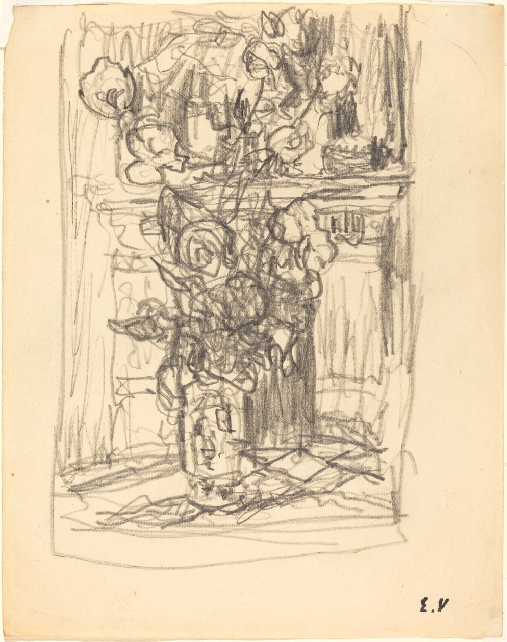 Vase of Flowers by Edouard Vuillard