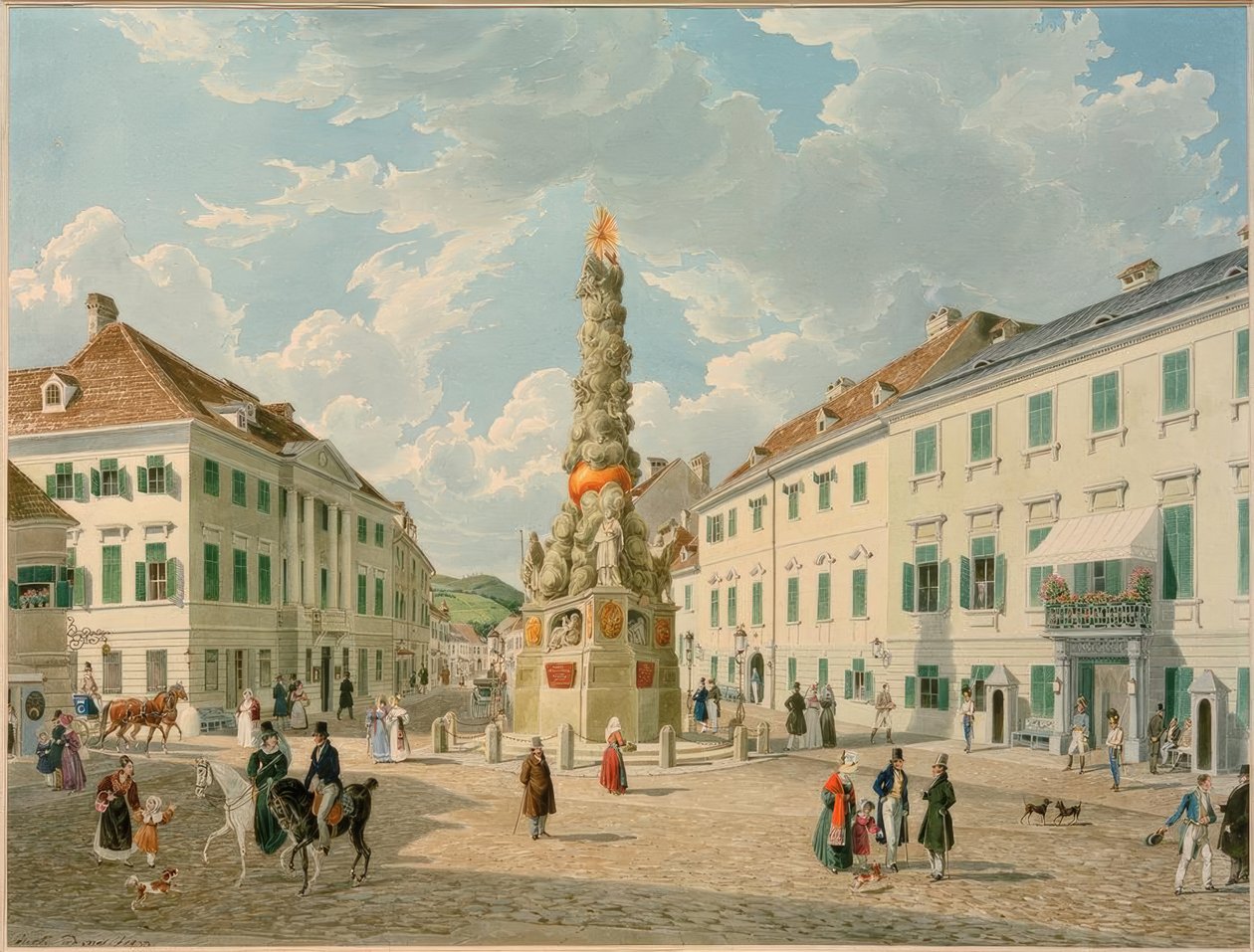 Main Square by Eduard Gurk