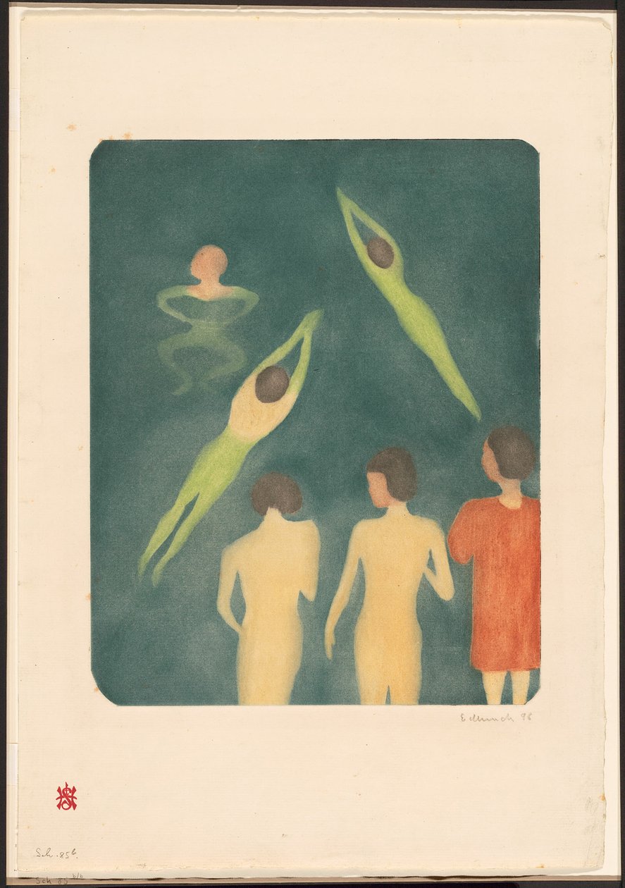 Boys Bathing by Edvard Munch