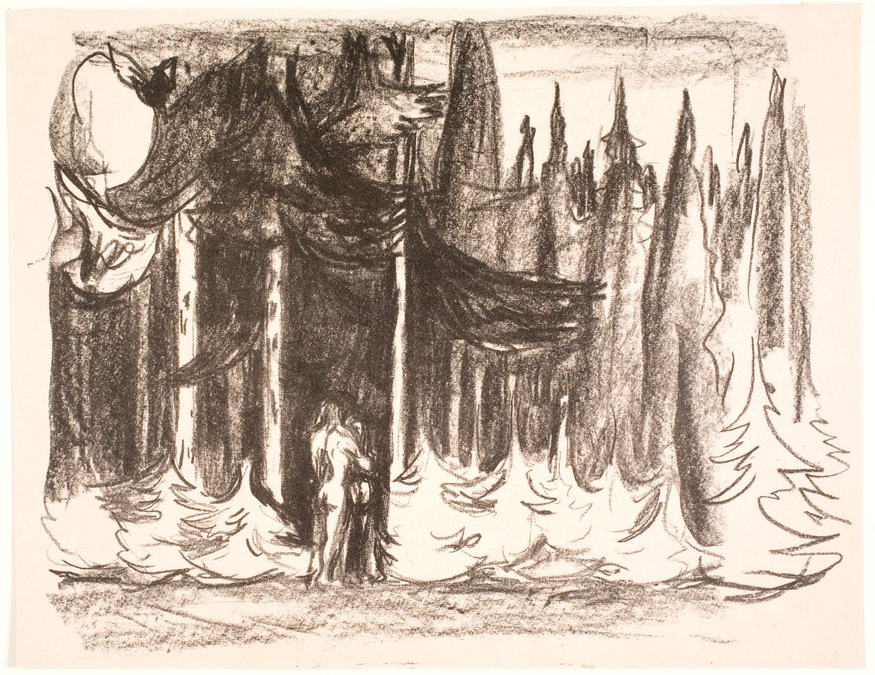 In the Forest by Edvard Munch