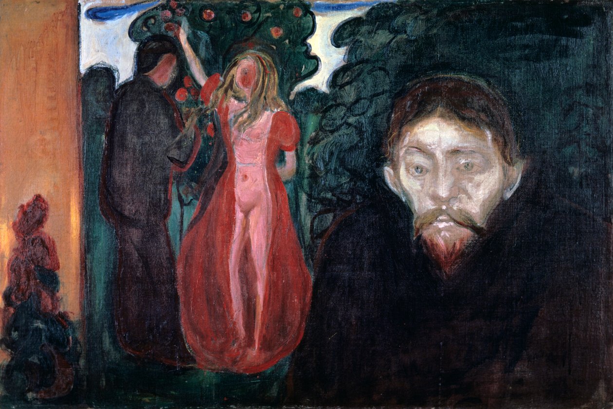 Jealousy, 1895 by Edvard Munch