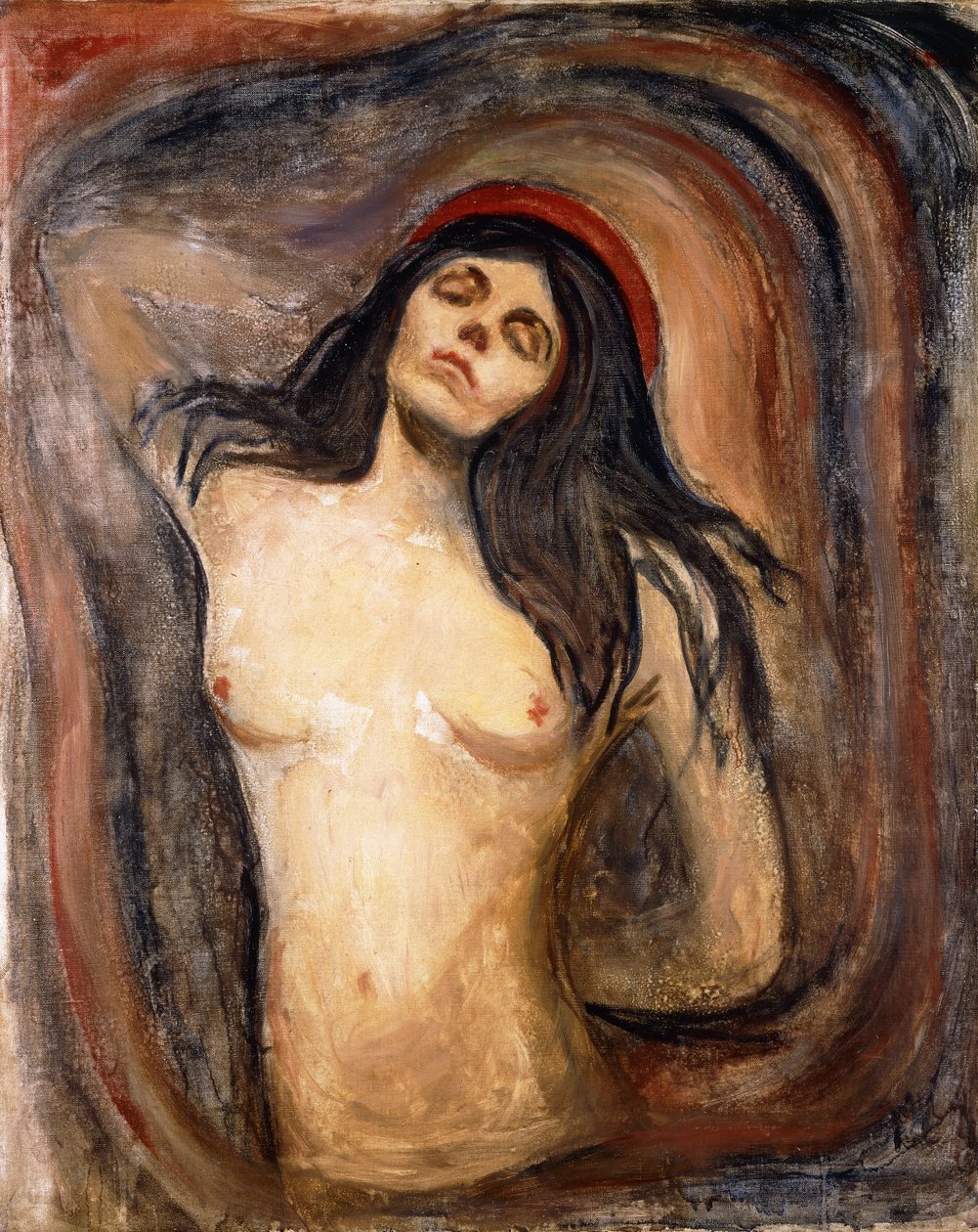 Madonna by Edvard Munch
