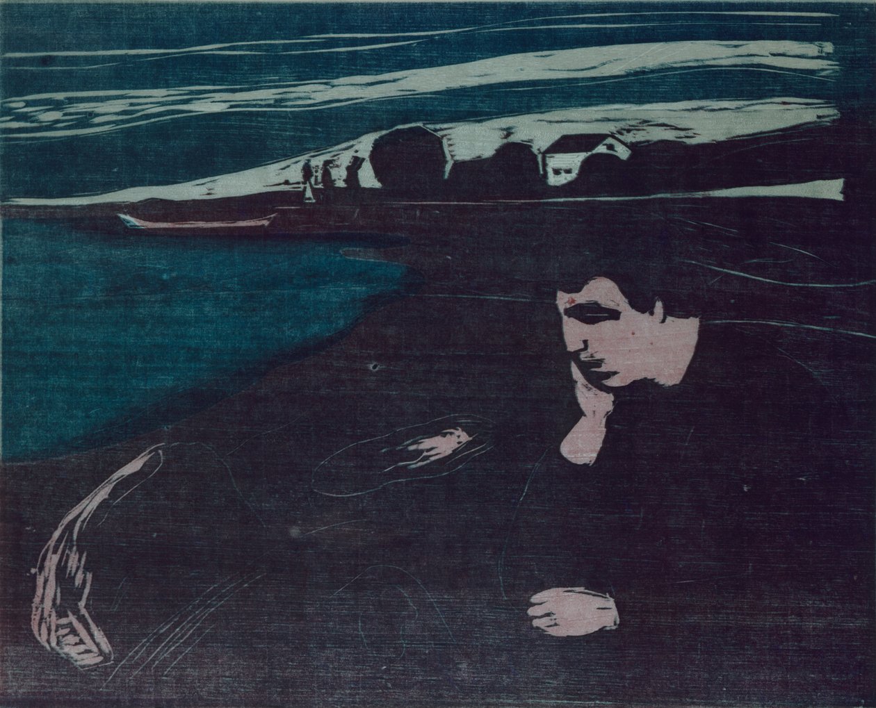 Melancholy by Edvard Munch