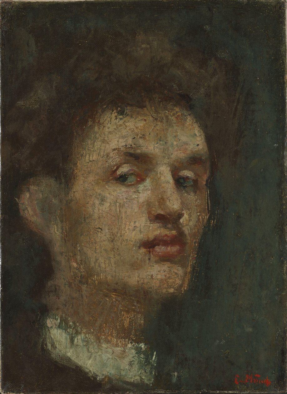 Self-Portrait by Edvard Munch