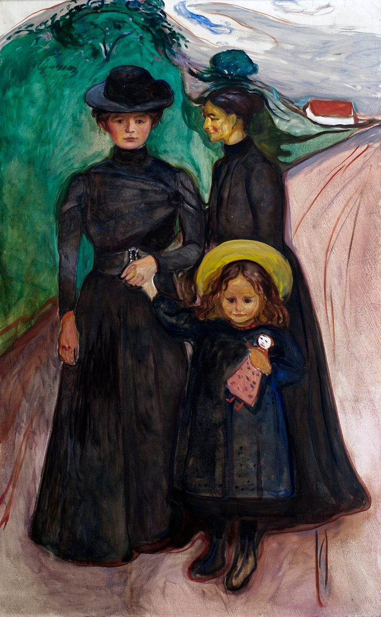 The Family by Edvard Munch