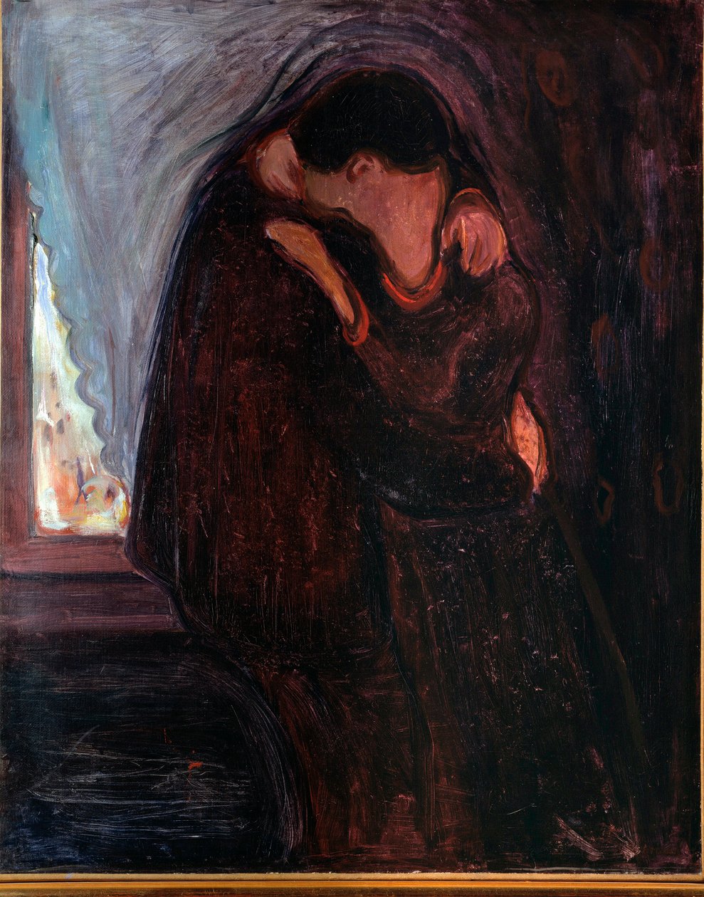 The Kiss by Edvard Munch