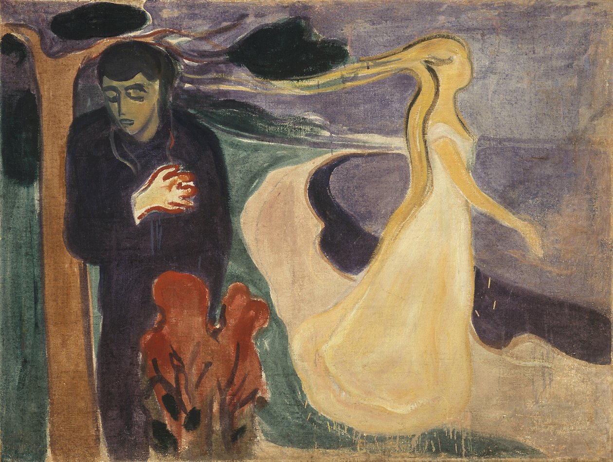 The Separation by Edvard Munch