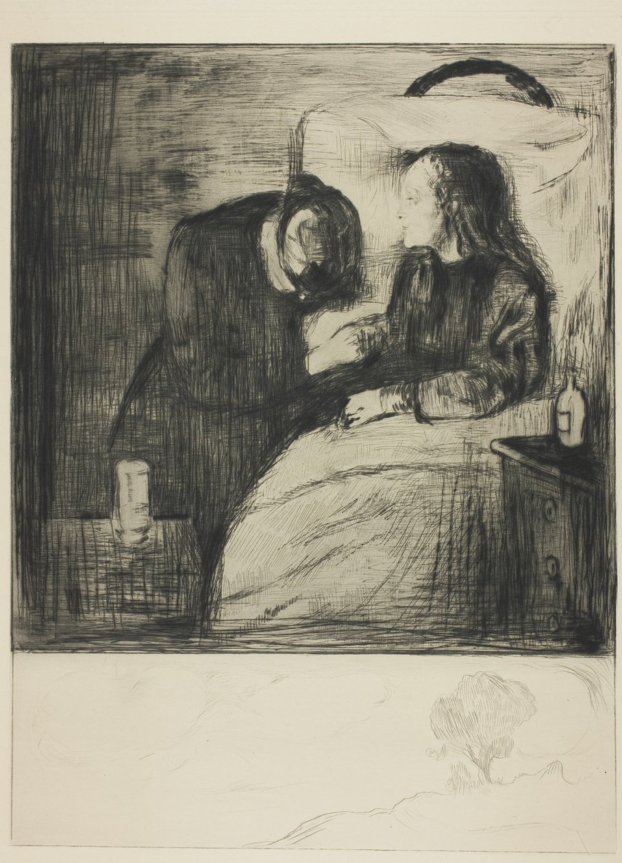 The Sick Child by Edvard Munch
