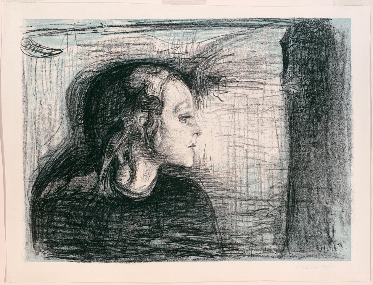 The Sick Child I by Edvard Munch