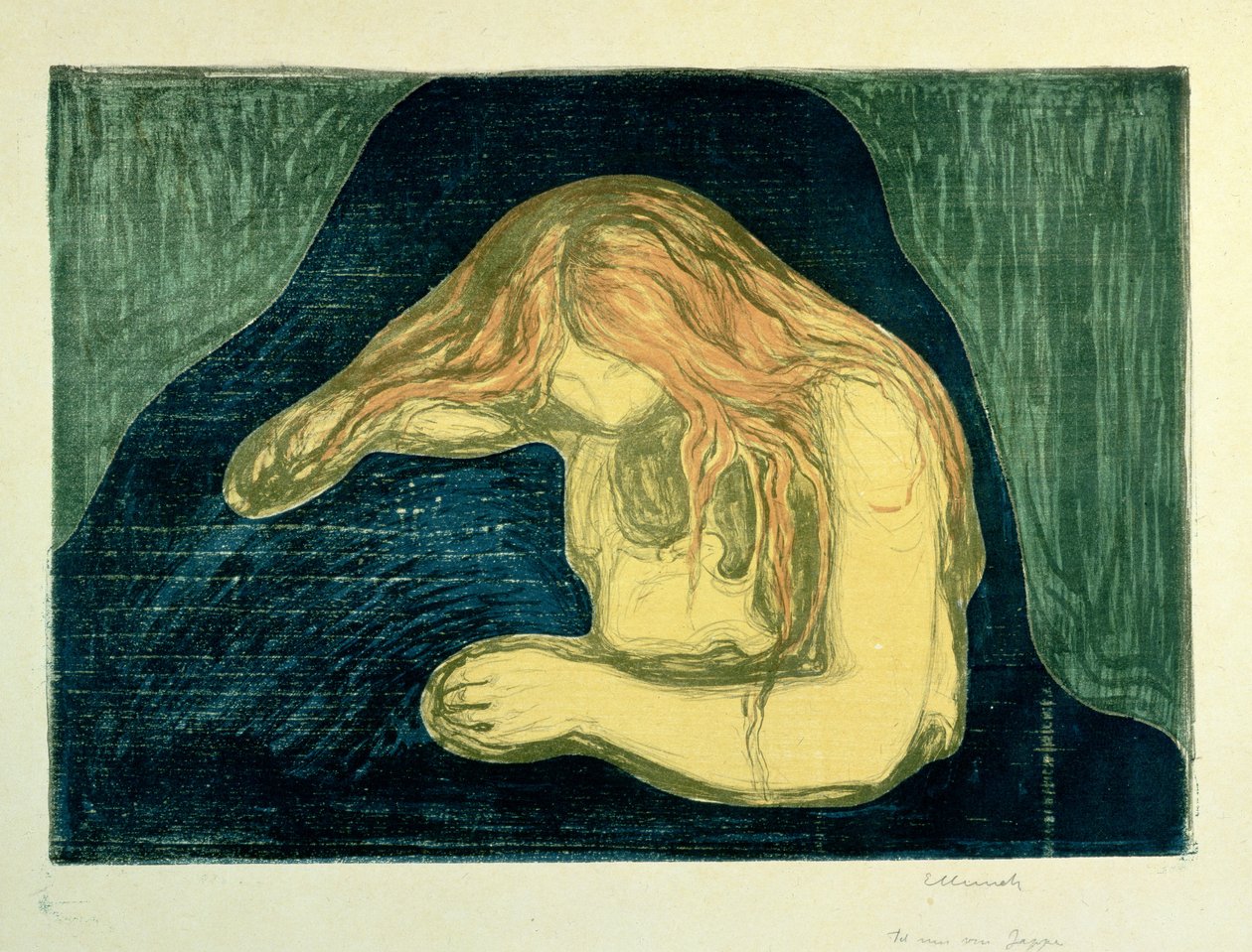 Vampire by Edvard Munch