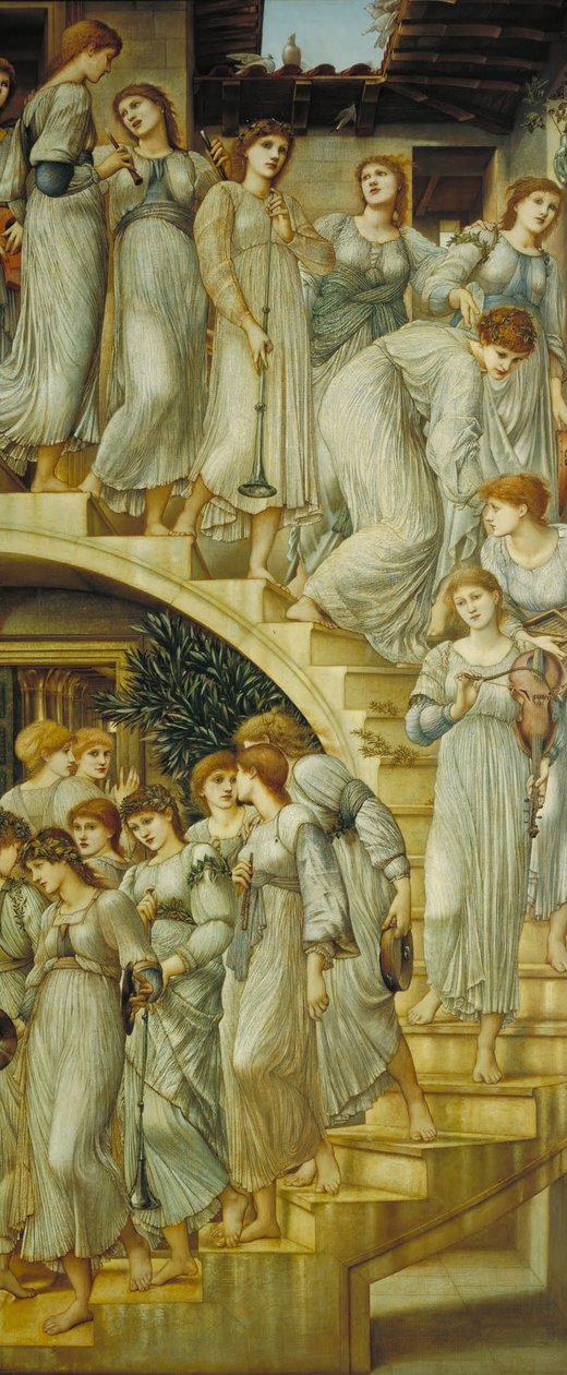The Golden Stairs by Edward Burne Jones