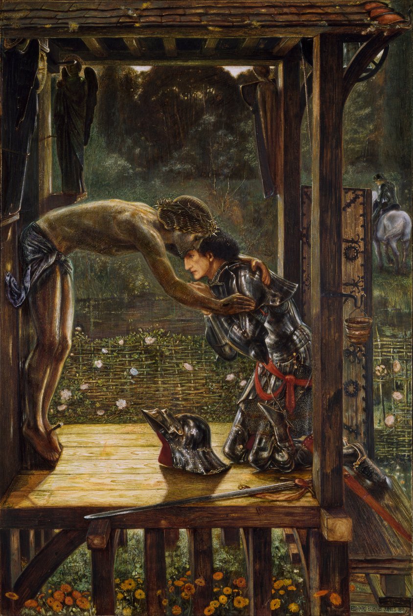 The Merciful Knight by Edward Burne Jones