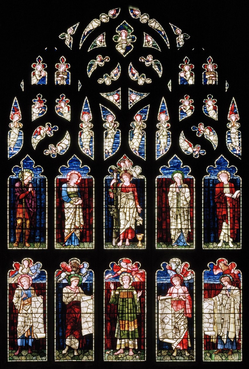 South Transept by Edward Burne Jones