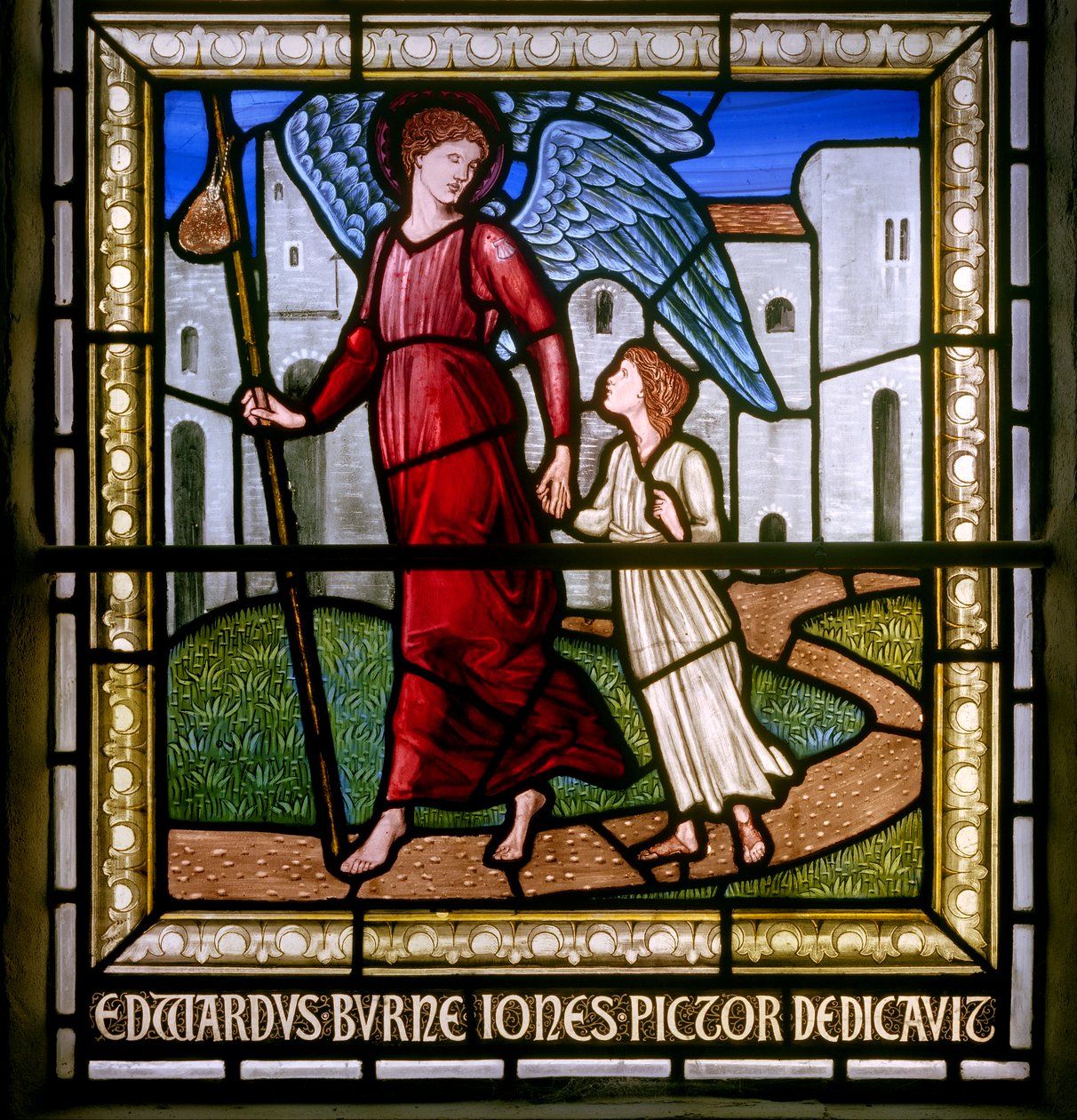 Guardian Angel by Edward Burne Jones