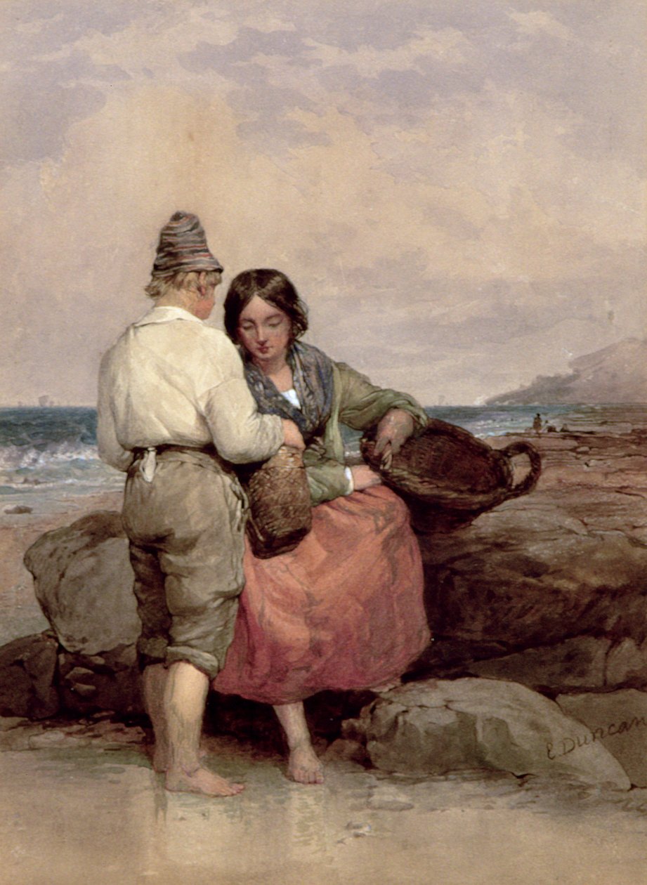The Shrimpers by Edward Duncan