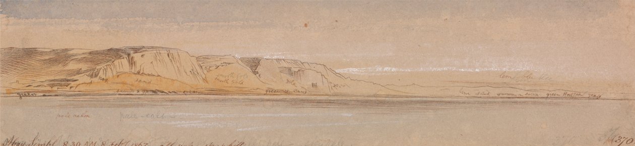 Abu Simbel by Edward Lear