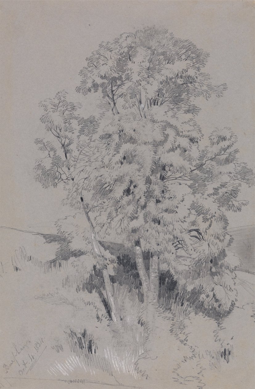 Burpham, October 4, 1834 by Edward Lear