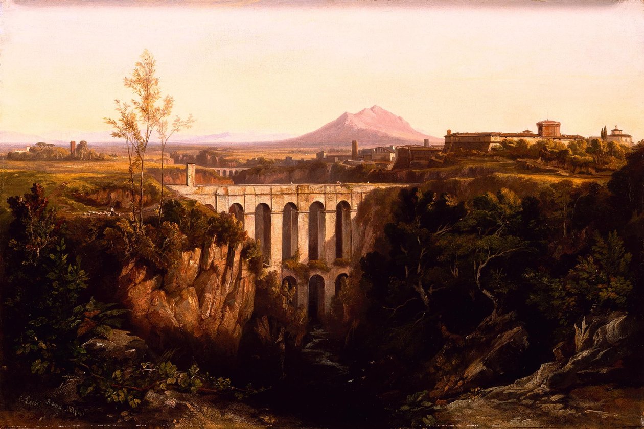 Civita Castellana by Edward Lear