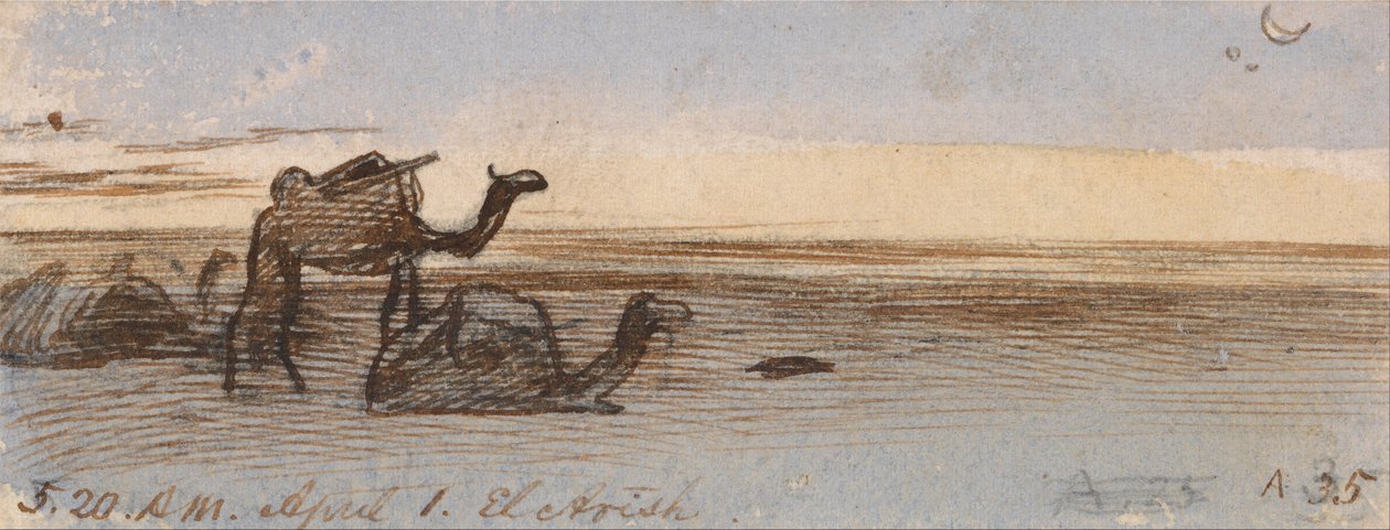 El Areesh by Edward Lear