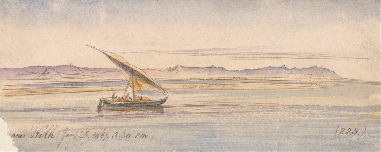 Near Kilh by Edward Lear