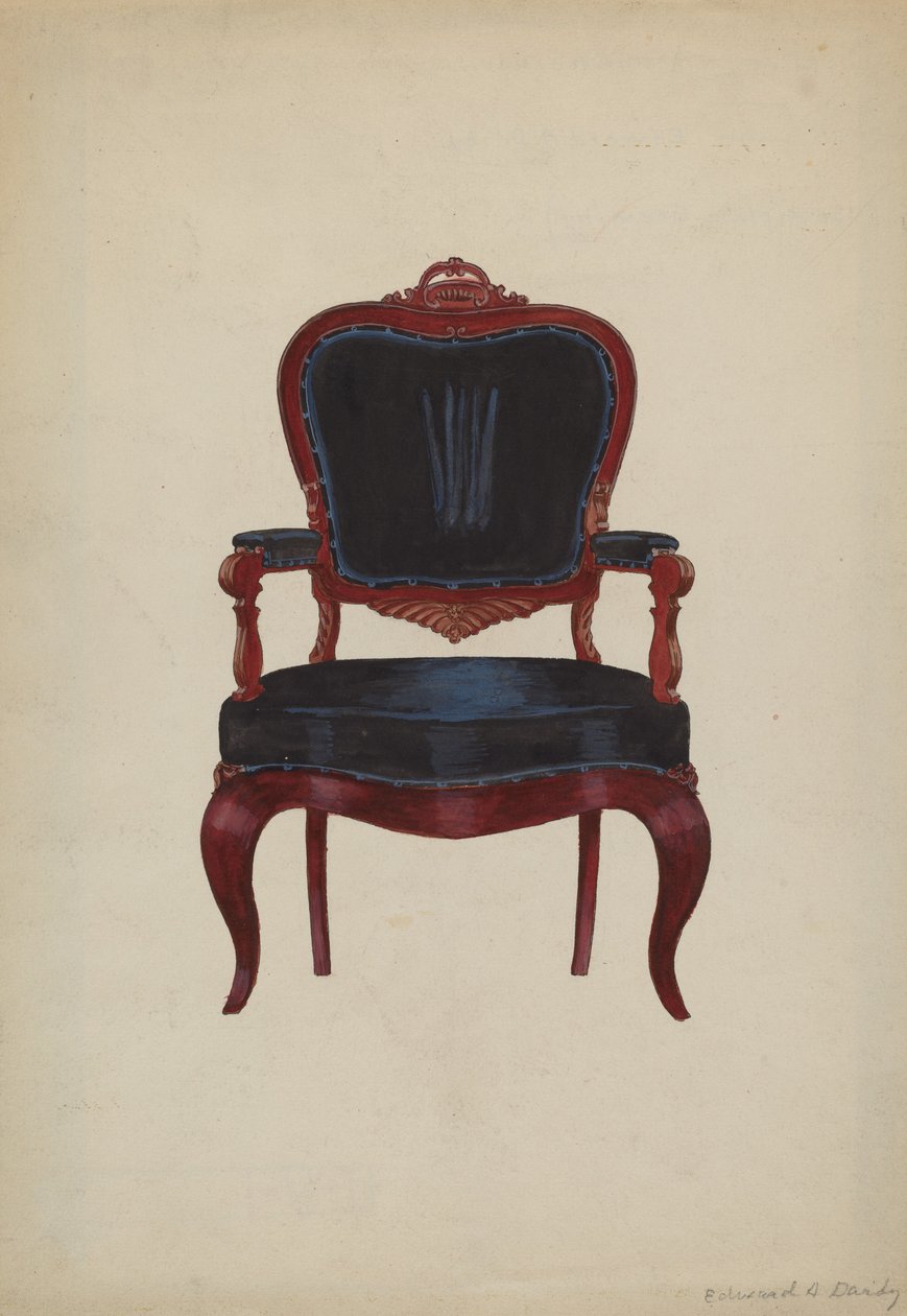 Armchair by Edward A. Darby