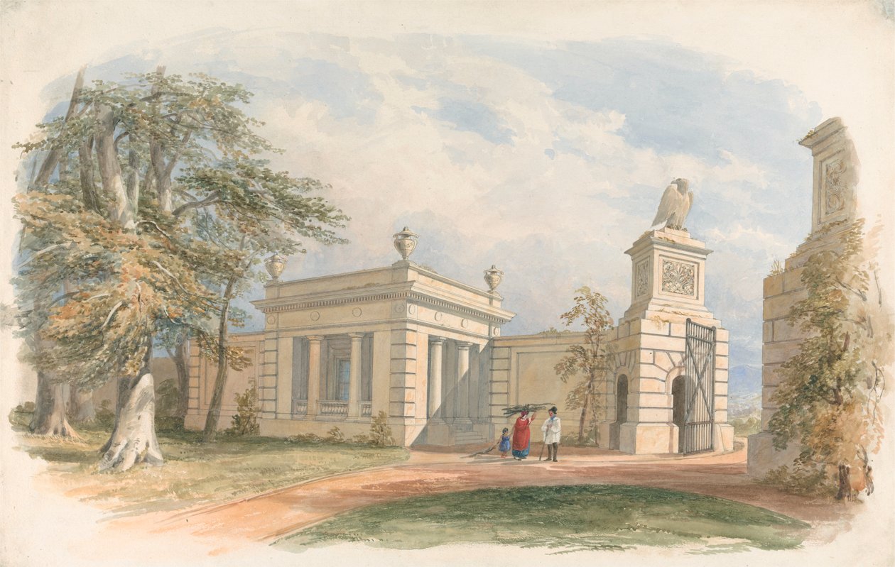 Design for a Park Gateway by Edward Blore