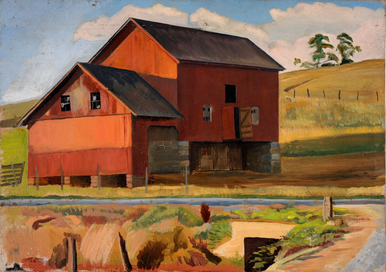 Bluemont Farm by Edward Bruce