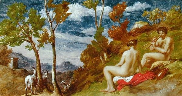 A Rural Idyll by Edward Calvert