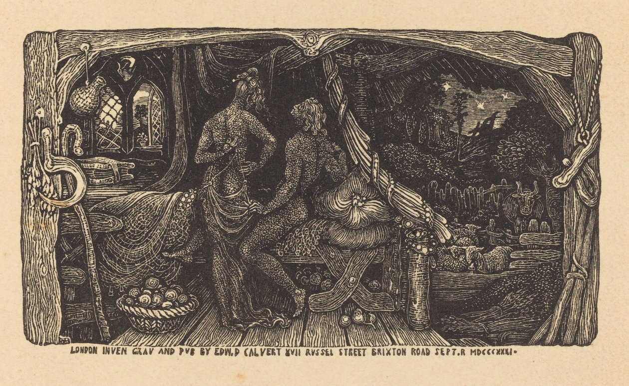 The Chamber Idyll by Edward Calvert