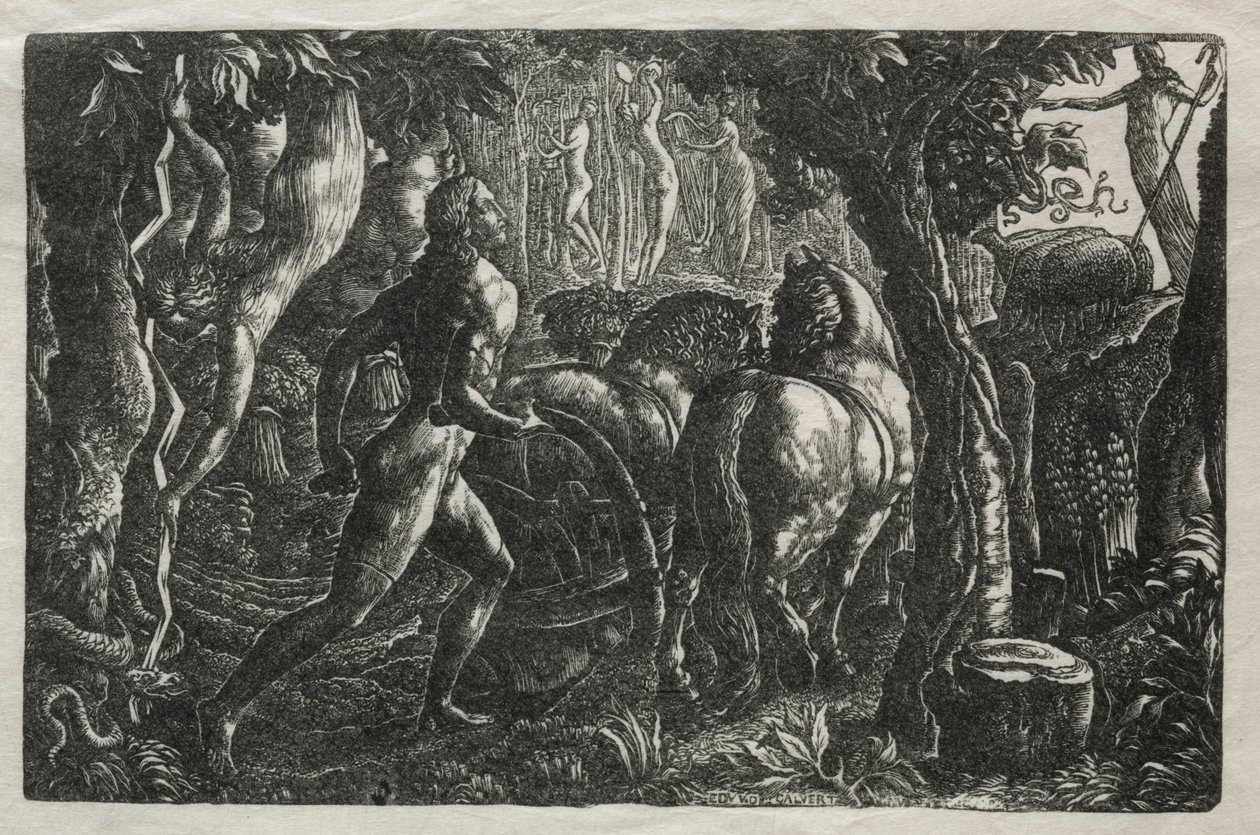 The Ploughman by Edward Calvert