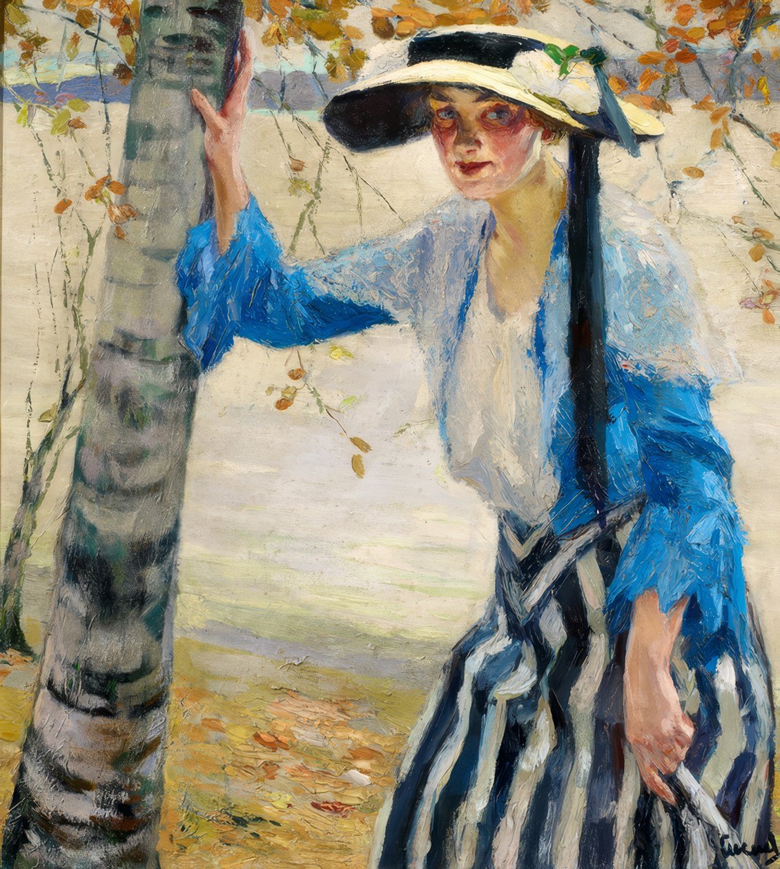 On the Shore by Edward Cucuel