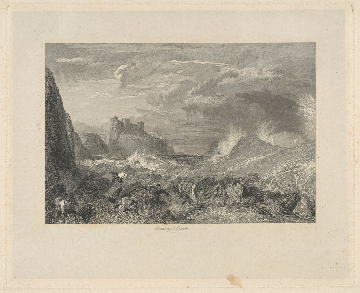 Tantallon Castle by Edward Goodall