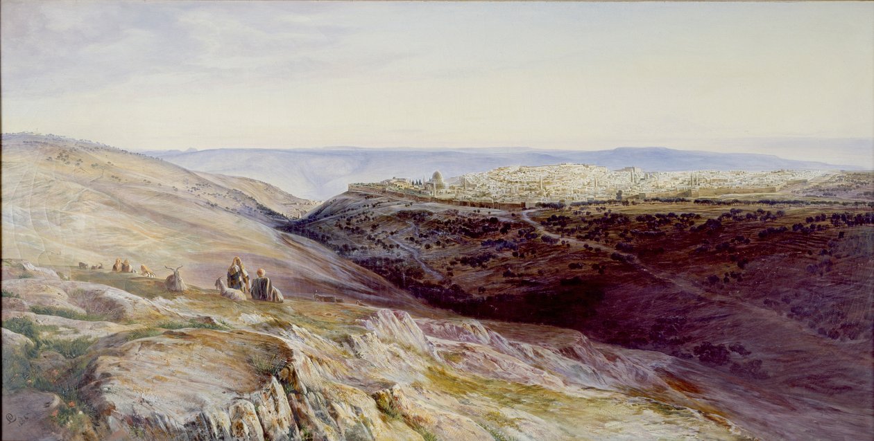 Jerusalem by Edward Lear
