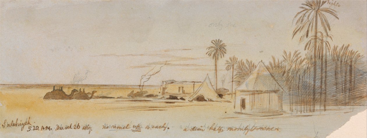 Salahiyeh by Edward Lear