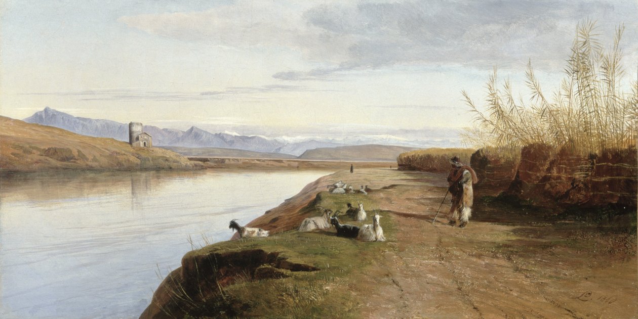 The Roman Campagna by Edward Lear