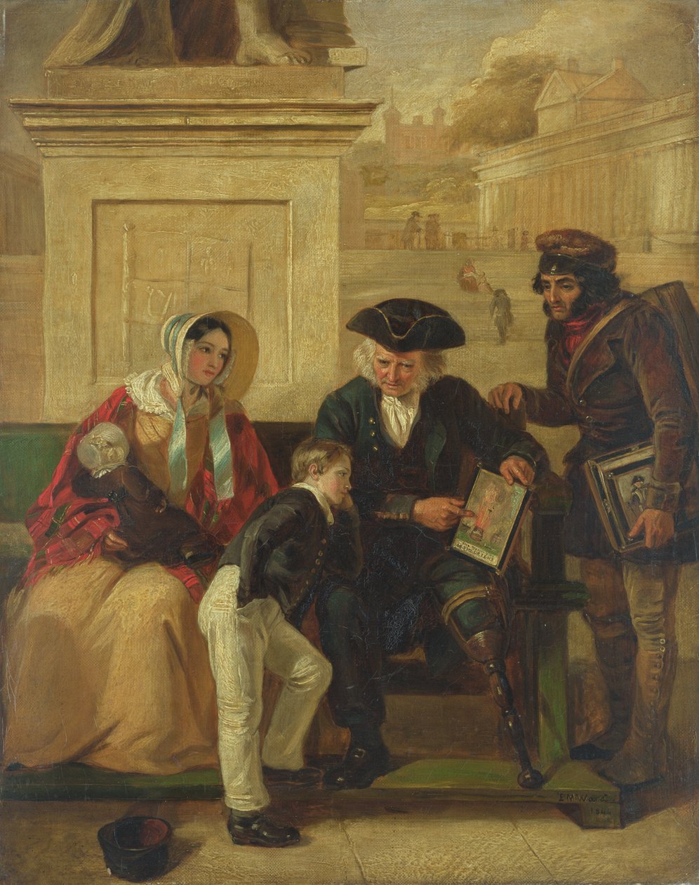 The Veteran of Aboukir, 1844 by Edward Matthew Ward