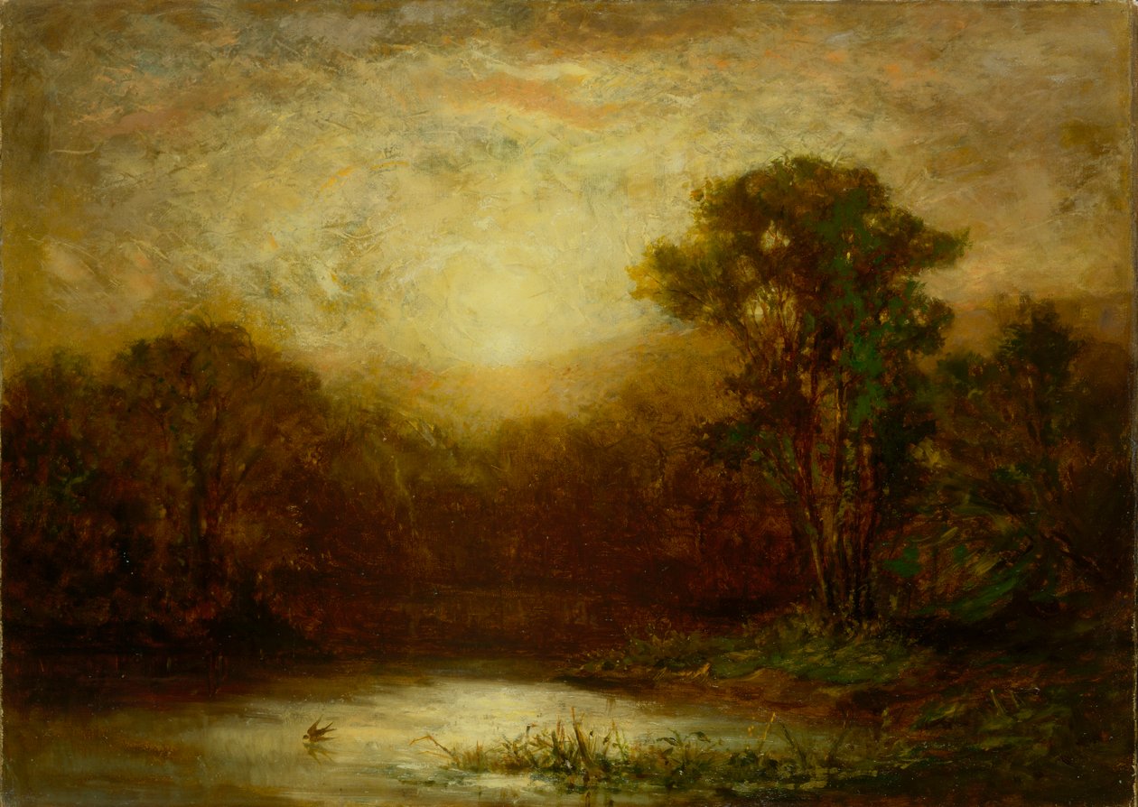 Sunset, ca. 1875-1880 by Edward Mitchell Bannister